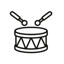 icon_food_drum_minimal_outline icon preview