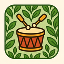 icon_food_drum_organic_pattern icon preview