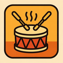 icon_food_drum_retro icon preview