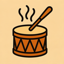 icon_food_drum_tribal icon preview