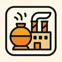 icon_food_factory_geometric icon preview