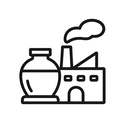icon_food_factory_minimal_outline icon preview