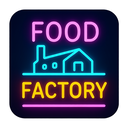 icon_food_factory_neon icon preview