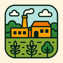 icon_food_factory_organic_pattern icon preview