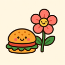 icon_food_flower_cartoon icon preview