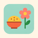 icon_food_flower_flat_pastel icon preview