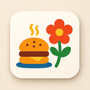 icon_food_flower_modern icon preview