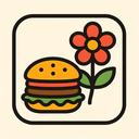 icon_food_flower_vector icon preview