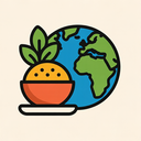 icon_food_globe_asymmetrical icon preview