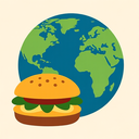 icon_food_globe_flat_design icon preview