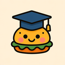 icon_food_graduation_cap_cartoon icon preview