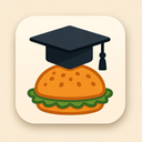 icon_food_graduation_cap_formal icon preview