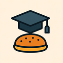 icon_food_graduation_cap_geometric icon preview