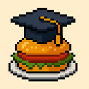 icon_food_graduation_cap_pixel_art icon preview