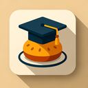 icon_food_graduation_cap_shadow_effect icon preview