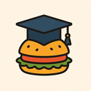 icon_food_graduation_cap_technical icon preview