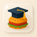 icon_food_graduation_cap_transparent icon preview