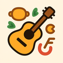 icon_food_guitar_abstract icon preview