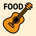 icon_food_guitar_bold icon preview
