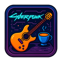 icon_food_guitar_cyberpunk icon preview