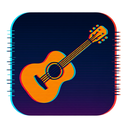 icon_food_guitar_digital_glitch icon preview