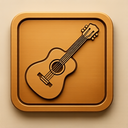 icon_food_guitar_embossed icon preview