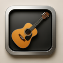 icon_food_guitar_metallic icon preview