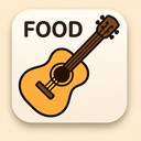 icon_food_guitar_modern icon preview