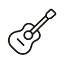 icon_food_guitar_outline icon preview