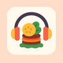 icon_food_headphones_flat_pastel icon preview