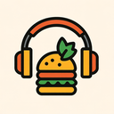 icon_food_headphones_geometric icon preview