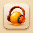 icon_food_headphones_glassy icon preview