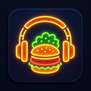 icon_food_headphones_glow_effect icon preview