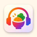 icon_food_headphones_gradient icon preview