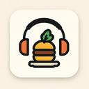 icon_food_headphones_minimalist icon preview