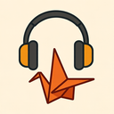icon_food_headphones_origami icon preview