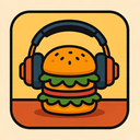 icon_food_headphones_retro icon preview