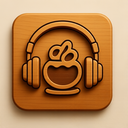 icon_food_headphones_wooden icon preview