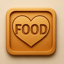 icon_food_heart_embossed icon preview
