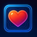icon_food_heart_futuristic icon preview