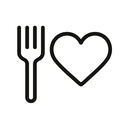 icon_food_heart_minimal_outline icon preview