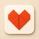 icon_food_heart_origami icon preview