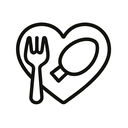 icon_food_heart_outline icon preview