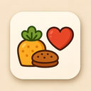icon_food_heart_rounded icon preview