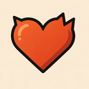 icon_food_heart_sharp_edges icon preview