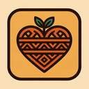 icon_food_heart_tribal icon preview