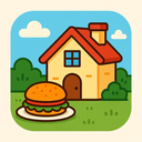 icon_food_house_cartoon icon preview