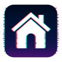 icon_food_house_digital_glitch icon preview
