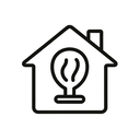 icon_food_house_minimal_outline icon preview