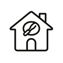 icon_food_house_outline icon preview